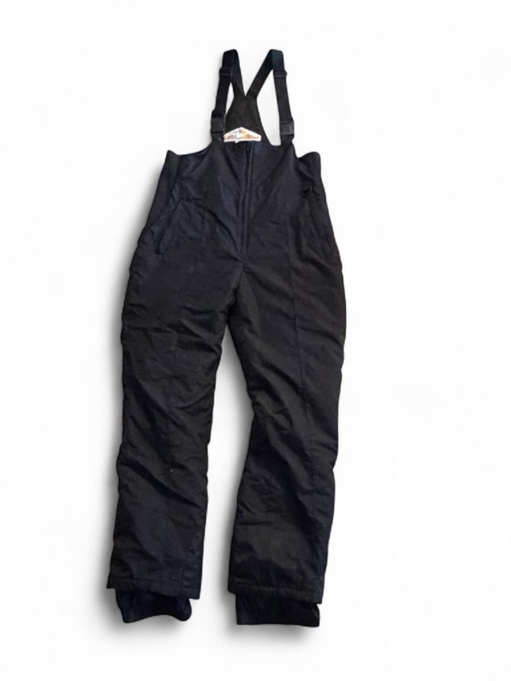 Women's Black Insulated snow Bibs